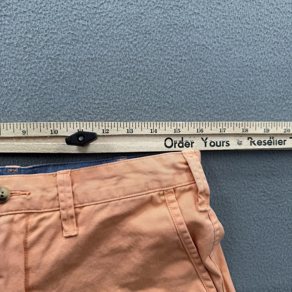 Polo Ralph Lauren Shorts Mens 31 Orange Relaxed Fit Chino 10 Inseam Casual